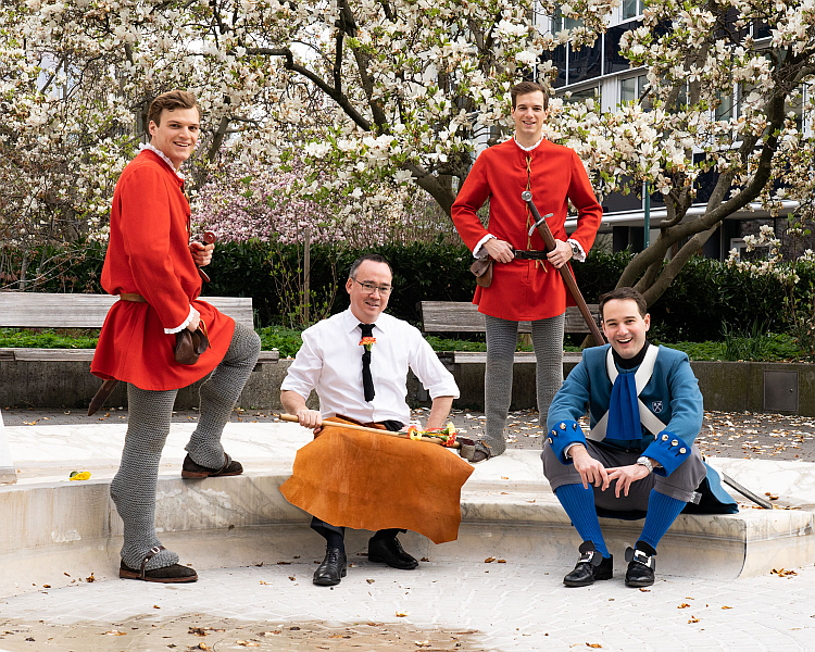 Sechseläuten Junge Generation Zünfter bei Rahn+Bodmer Co.